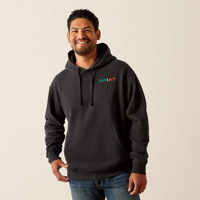 Ariat Men's Mexico Flag Lockup Hoodie