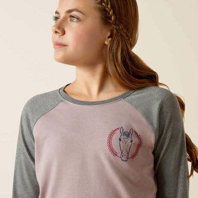 Ariat Girl's Heart Star Tee