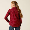 Ariat Girl's Red Ranch Shirt