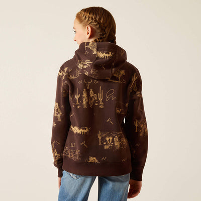 Ariat Kid's Ranch Scene Hoodie