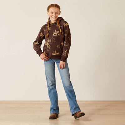 Ariat Kid's Ranch Scene Hoodie