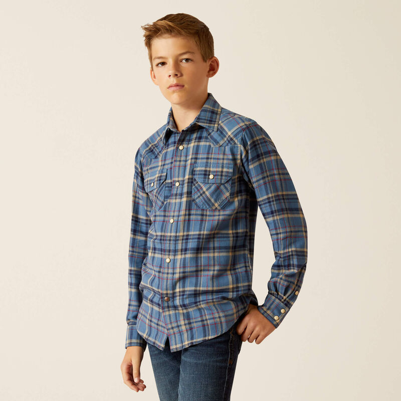 Ariat Boy's Huntley Retro Fit Shirt