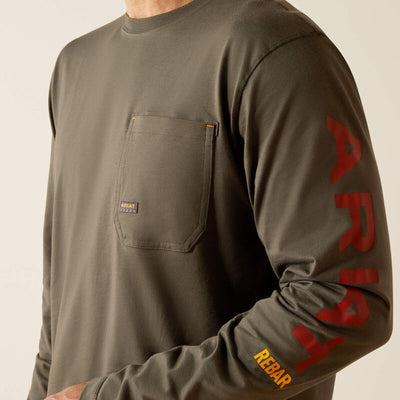 Ariat Men's Rebar Workman Logo T-Shirt