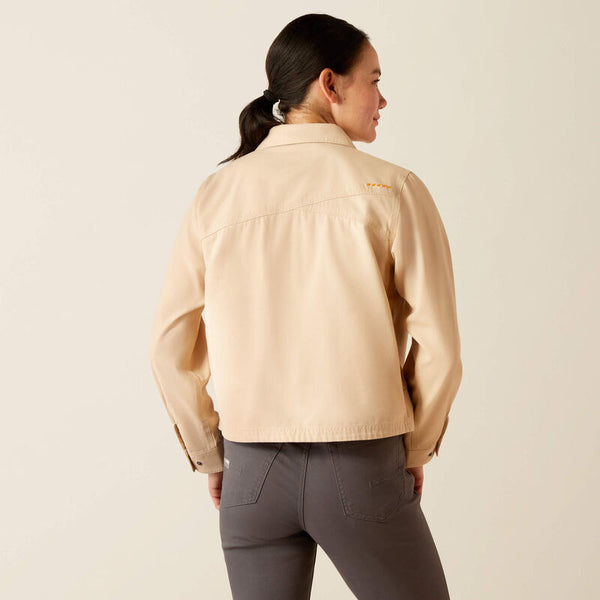 Ariat Women's Rebar Cropped Woven Shirt Jacket - Centerville