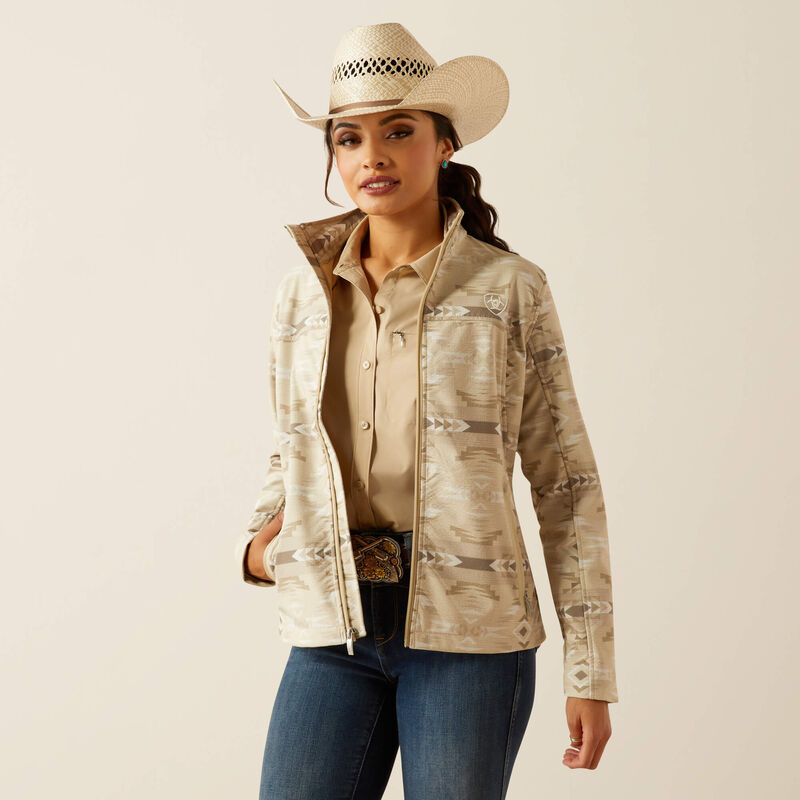 Ariat Women's New Team Softshell Print Jacket