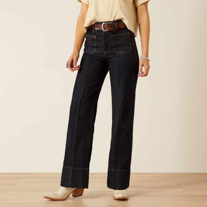 Ariat Women's Ultra High Rise Tomboy Western Utility Jean