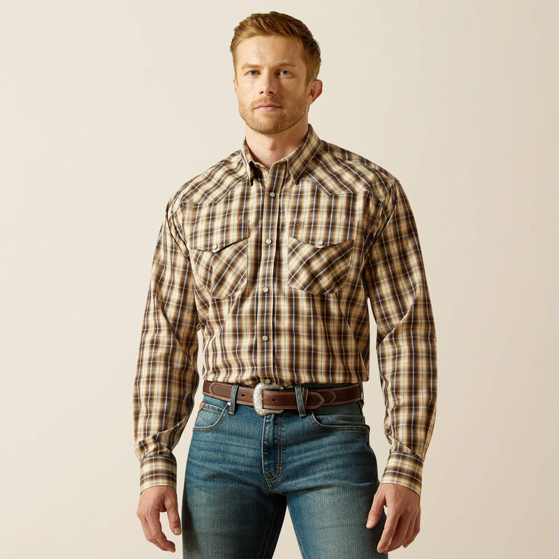 Ariat Men's Wrinkle Free Ethan Classic Fit Shirt