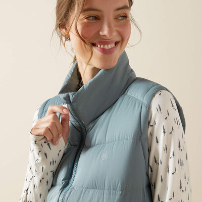 Ariat Women's UltraPuff Down Vest - Steel Sage