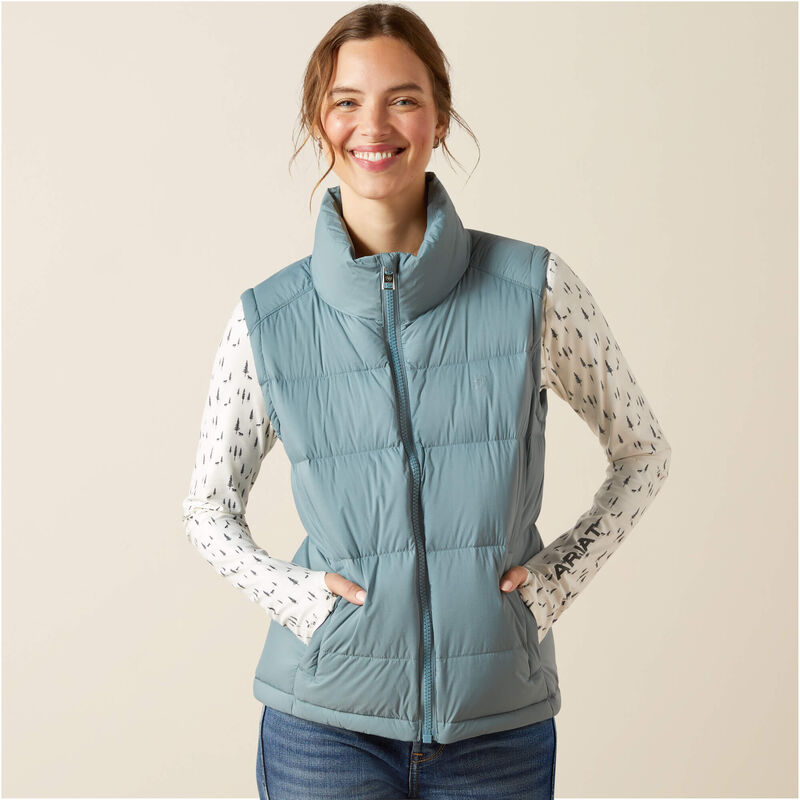 Ariat Women's UltraPuff Down Vest - Steel Sage