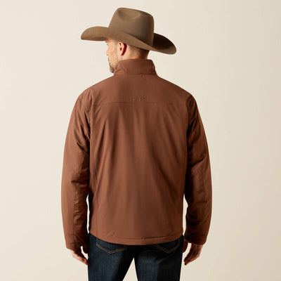 Ariat Men's Pioneer Stretchshell Jacket - Carafe Brown