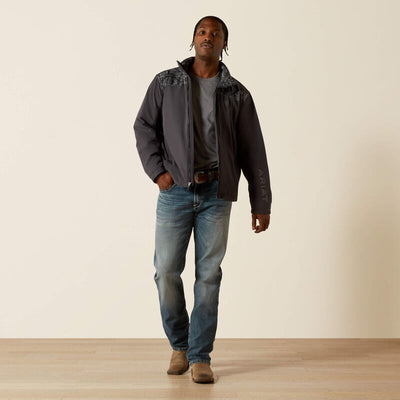 Ariat Men's Pioneer Stretchshell Jacket - Charcoal