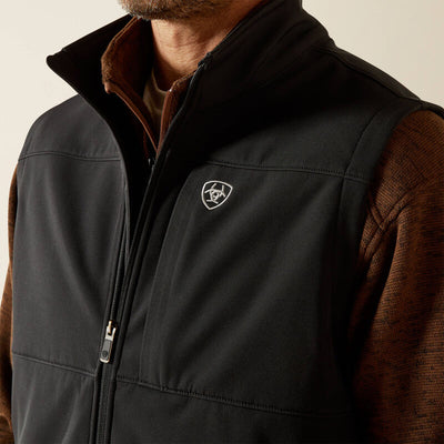 Ariat Men's Vernon Softshell Vest - Black