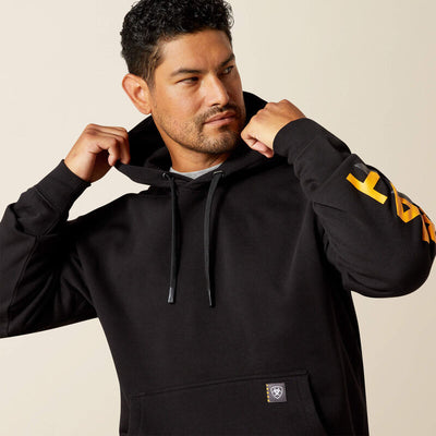 Ariat Men's Rebar Lightweight Logo Hoodie