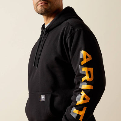 Ariat Men's Rebar Lightweight Logo Hoodie