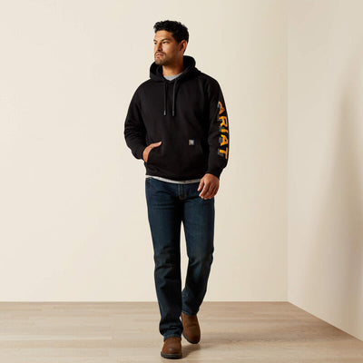 Ariat Men's Rebar Lightweight Logo Hoodie