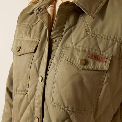 Ariat Women's Grizzly Quilted Barn Jacket