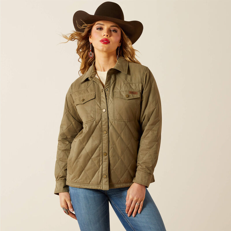 Ariat Women's Grizzly Quilted Barn Jacket