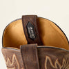 Ariat Men's Gold Point Bison Leather Western Boots