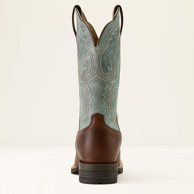 Ariat Women's Hybrid Ranchwork Wide Square Toe Western Boot