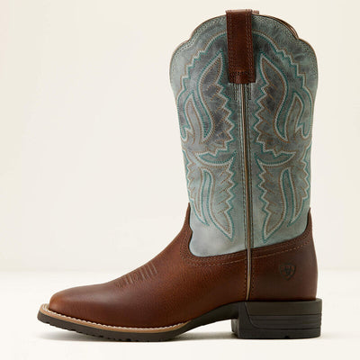 Ariat Women's Hybrid Ranchwork Wide Square Toe Western Boot