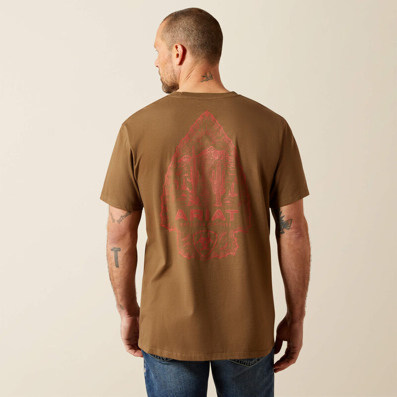 Ariat Men's Stone Arrowhead T-Shirt