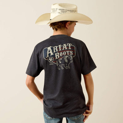 Ariat Boy's American Bison T-Shirt