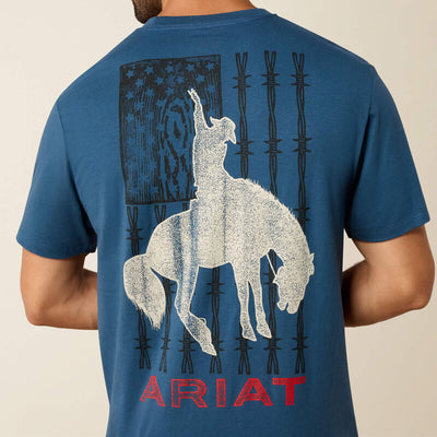 Ariat Men's Flag Bronco Classic Fit T-Shirt