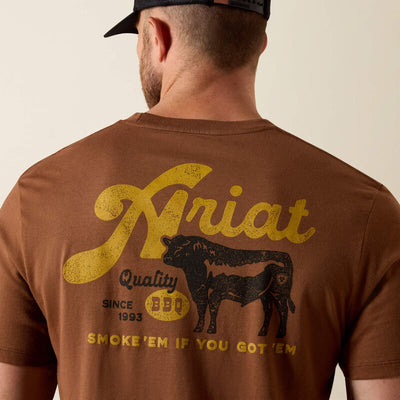 Ariat Men's BBQ Smoke Classic T-Shirt