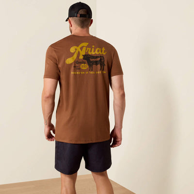 Ariat Men's BBQ Smoke Classic T-Shirt