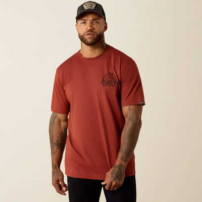 Ariat Men's Rebar Cotton Strong Hardhead T-Shirt