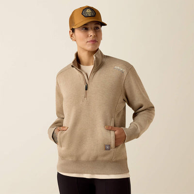 Ariat Women's Rebar Lightweight Mock 1/2 Zip Sweatshirt