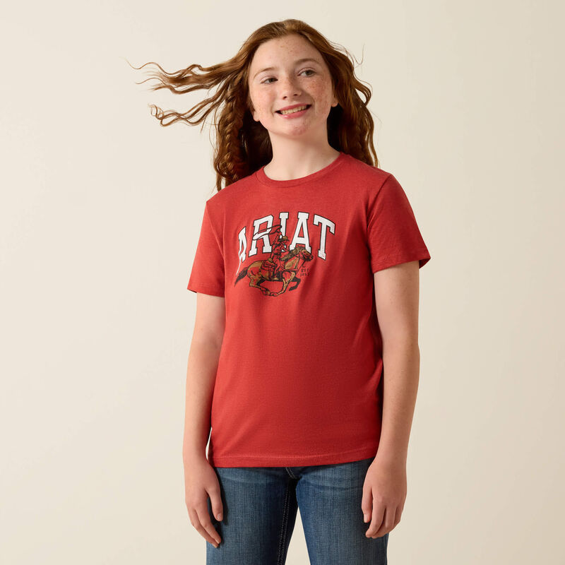 Ariat Girl's Cowgirl Rider Tee