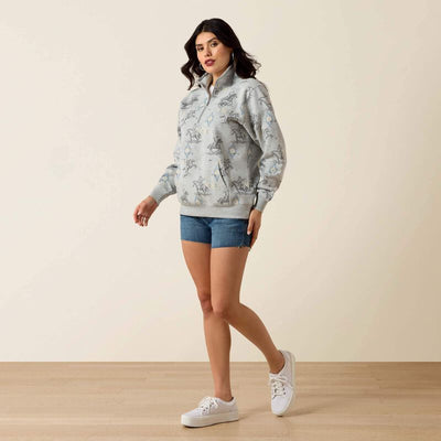 Ariat Women's Sapphire 1/2 Zip Sweatshirt