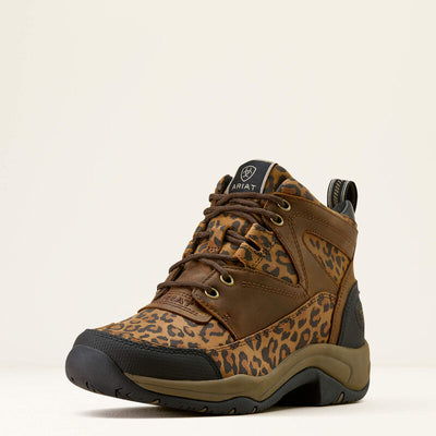 Ariat Women's Washed Leopard Terrain Boot