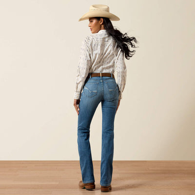 Ariat Women's High Rise Lyra Boot Cut Jean