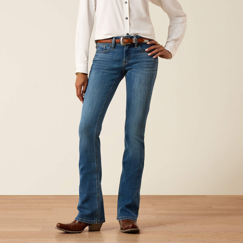 Ariat Women's Mid Rise Esti Boot Cut Jean