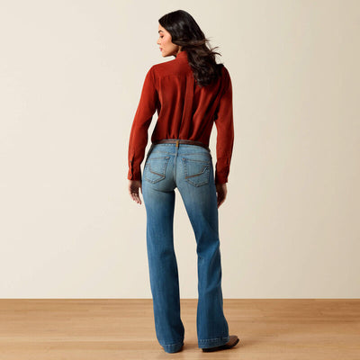 Ariat Women's Mid Rise Fabiana Trouser Jean