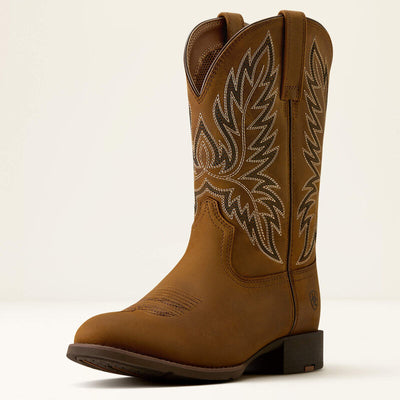 Ariat Men's Sport Stockman U Toe Cowboy Boot
