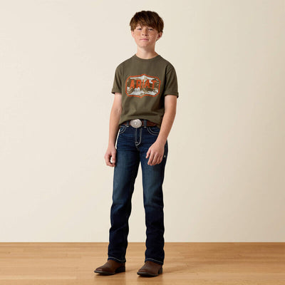 Ariat Boy's B5 Slim Kenneth Straight Leg Jean