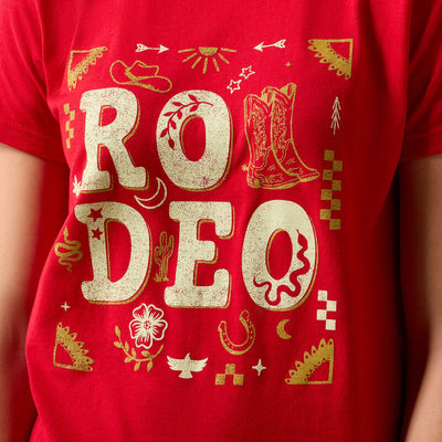 Ariat Girl's Rodeo Collage T-Shirt