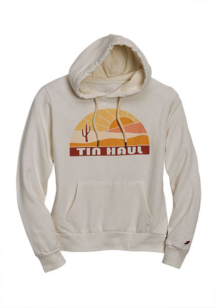 Tin Haul Women's Cactus & Sunset Hoodie