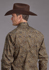 Stetson Men's San Antonio Paisley Western Shirt