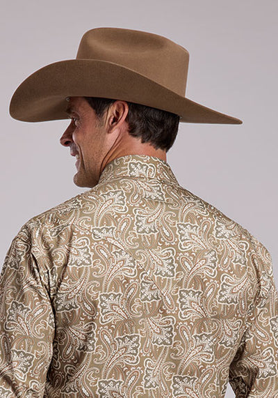Stetson Men's Paisley Print Shirt