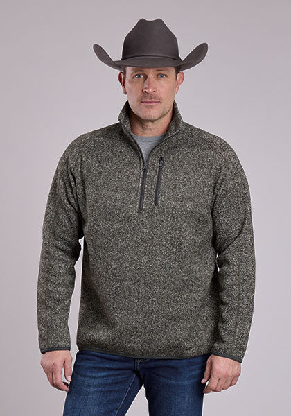 Stetson Men's Bonded Knit Sweater
