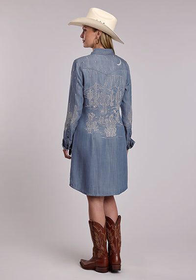 Stetson Women's Denim Shirt Dress