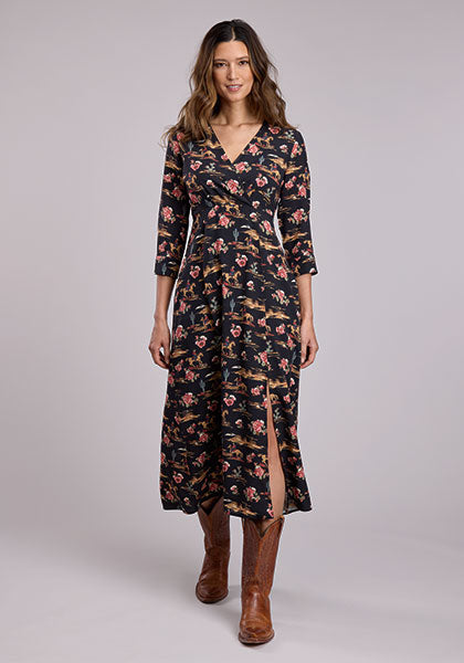 Stetson Women's Printed Long Dress
