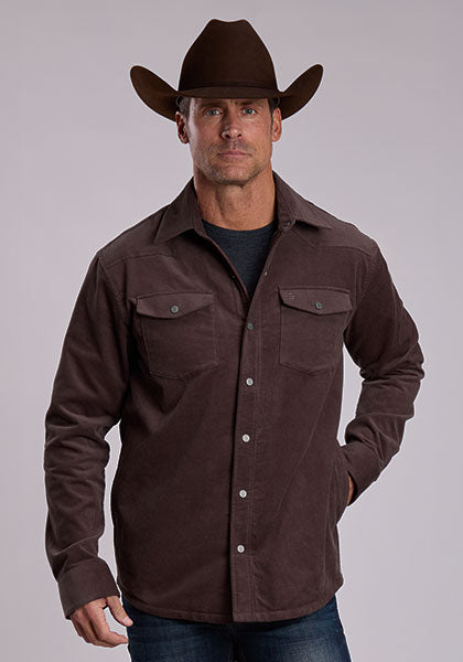 Stetson Men's Corduroy Shirt Jacket