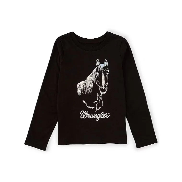 Wrangler Girl's Horse Graphic Tee