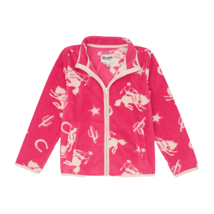 Wrangler Girl's Icons Fleece Full Zip Jacket