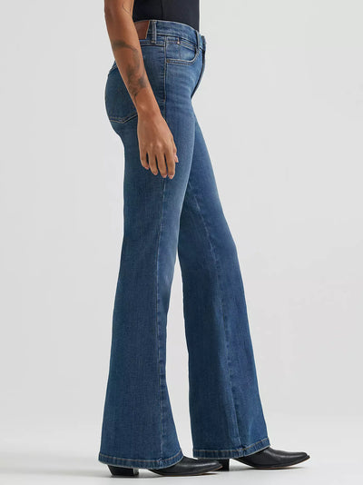 Wrangler Women's Bespoke High Rise Flare Jean